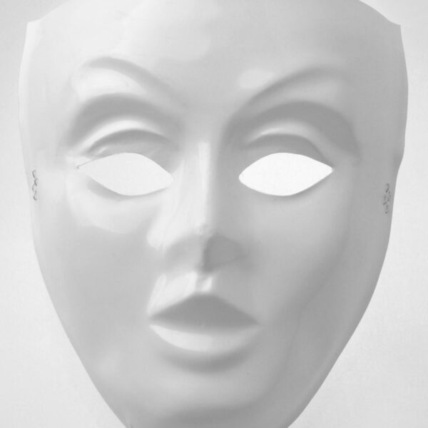 CARETA MUJER BLANCA GAPE X 1