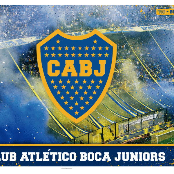 AFICHE FELIZ CUMPLE BOCA X1