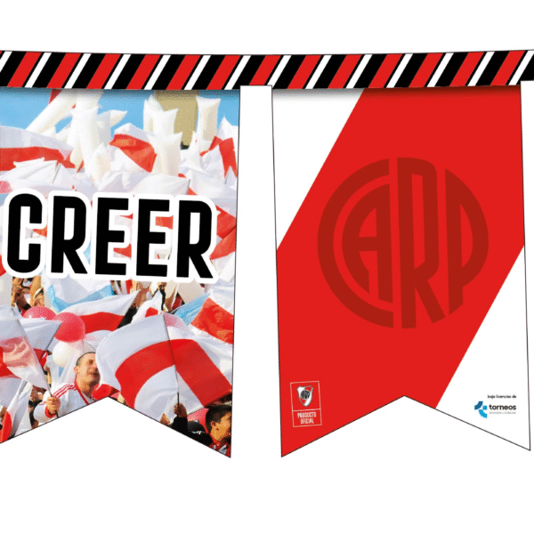 BANDERIN RECTANGULAR F/C RIVER X1