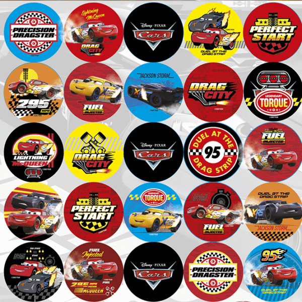 AUTOADHESIVO CARS (X25) X2