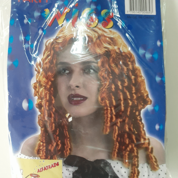 PELUCA BUCLES CASTAÑA (68308) X1