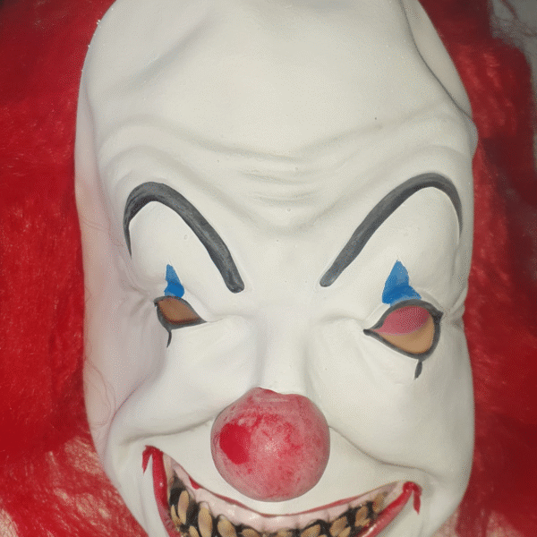 MASCARA LATEX PAYASO MALO X1