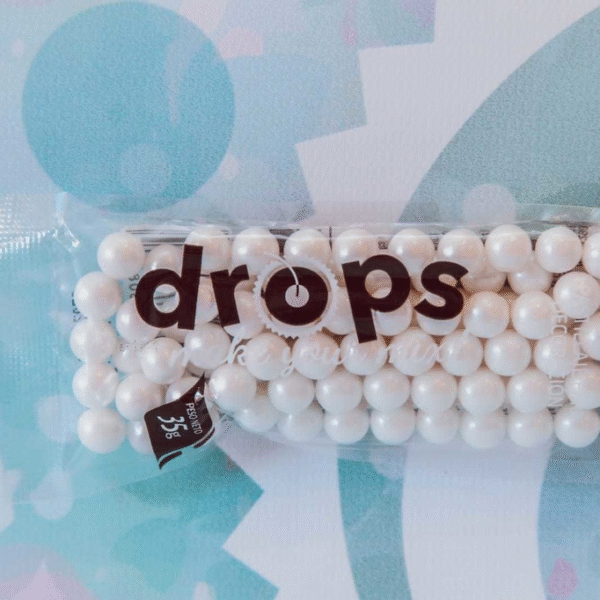 DROPS MAXI PERLAS BLANCAS X35GRS
