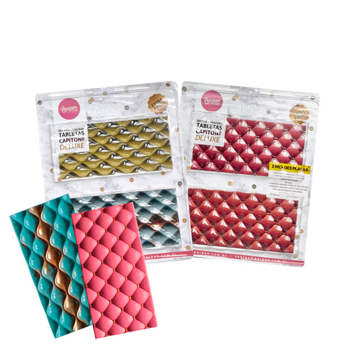 SET PLACA TABLETA CAPITONE DELUXE X2