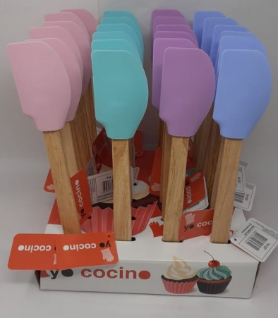 ESPATULA SILIC MANGO X1