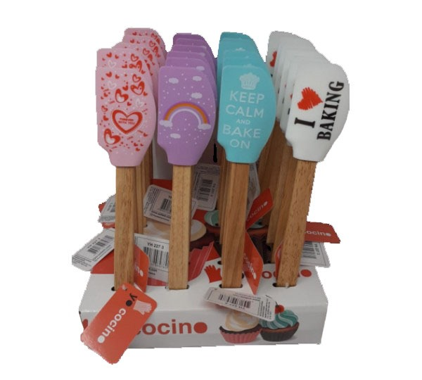 ESPATULA SILIC ESTAM CORAZONES X1