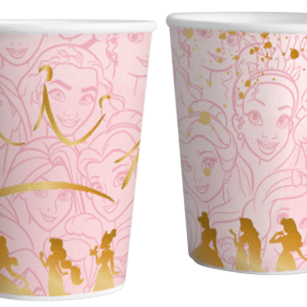 VASO PRINCESAS X10
