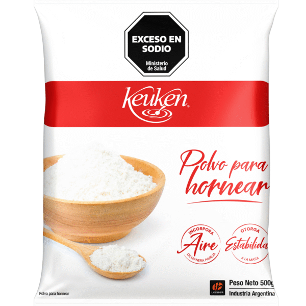 POLVO PARA HORNEAR KEUKEN X500GRS