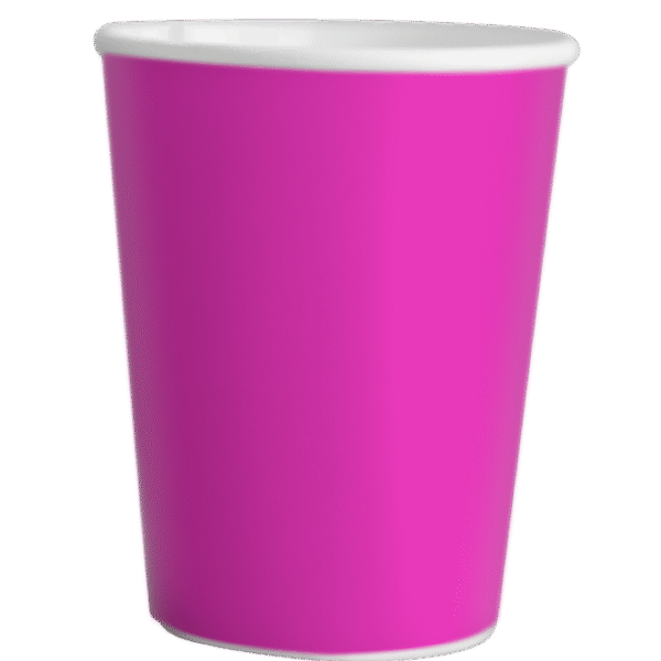 VASO POLIP FUCSIA FLUO X8