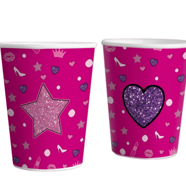 VASO POLIPAPEL GIRLS X10