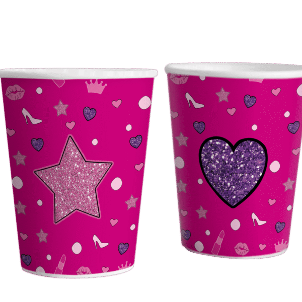 VASO POLIPAPEL GIRLS X10