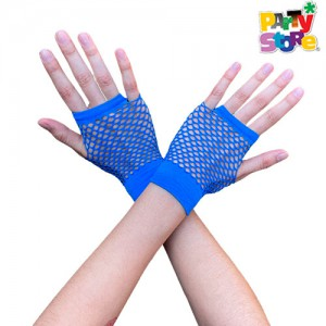 GUANTE RED RETRO AZUL X1