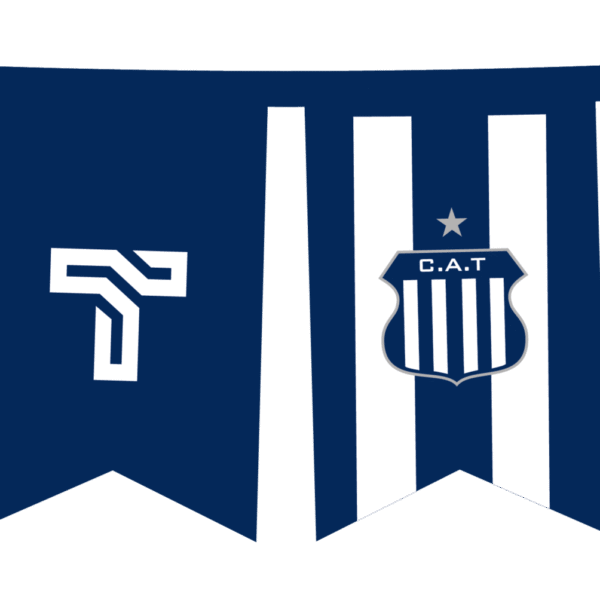 BANDERIN RECTANGULAR F/C TALLERES X1