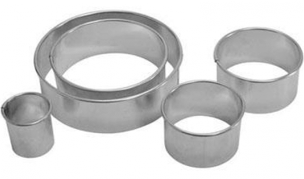 CORTANTE REDONDO HOJAL.LISO 10CM X1