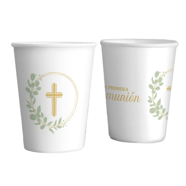 VASO COMUNION GREEN X10