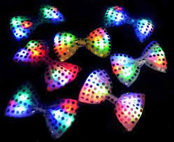 MOÑO LENTEJUELA C/LUZ X1