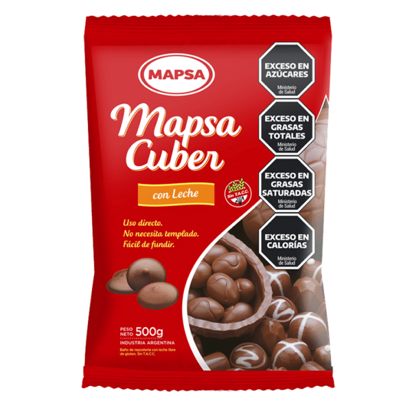MAPSACUBER LECHE BOTONES X500GRS