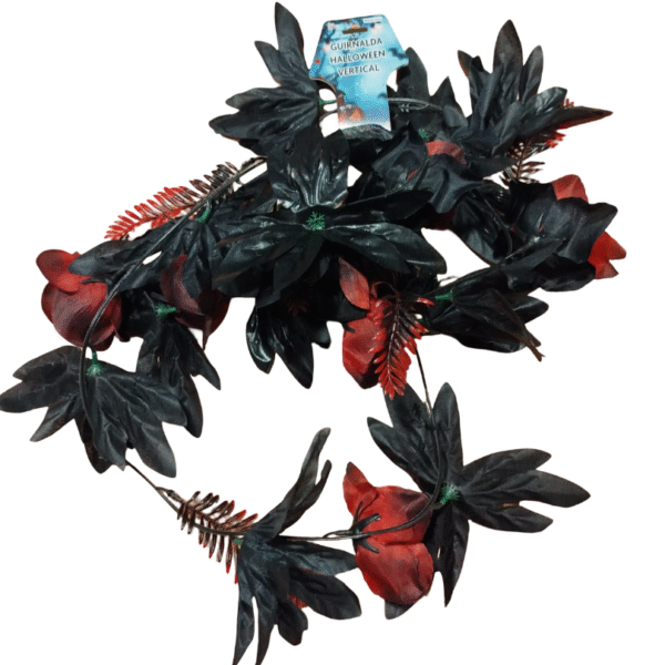 GUIRNALDA DECORAT HALLO HIJAS Y FLORES X1