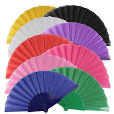 ABANICOS DE COLOERES X1